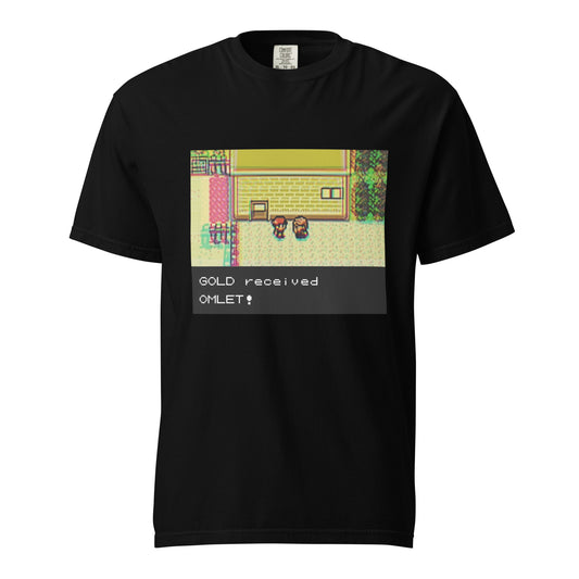 Gold Received Omlet! - Unisex garment-dyed heavyweight t-shirt