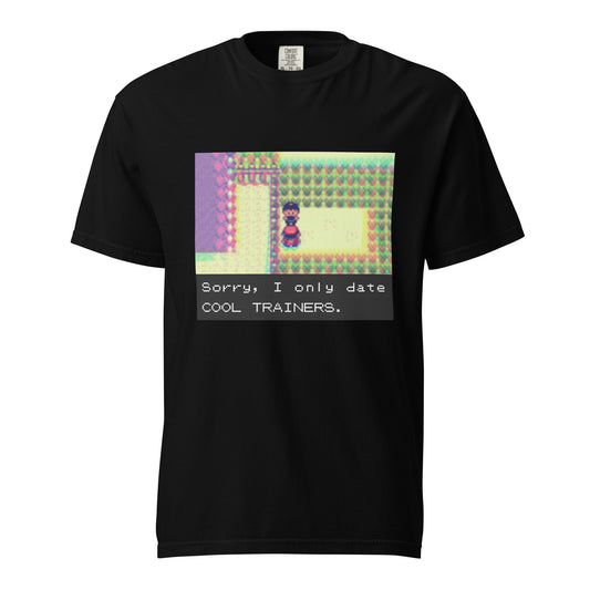 Sorry I Only Date Cool Trainers — Unisex garment-dyed heavyweight t-shirt