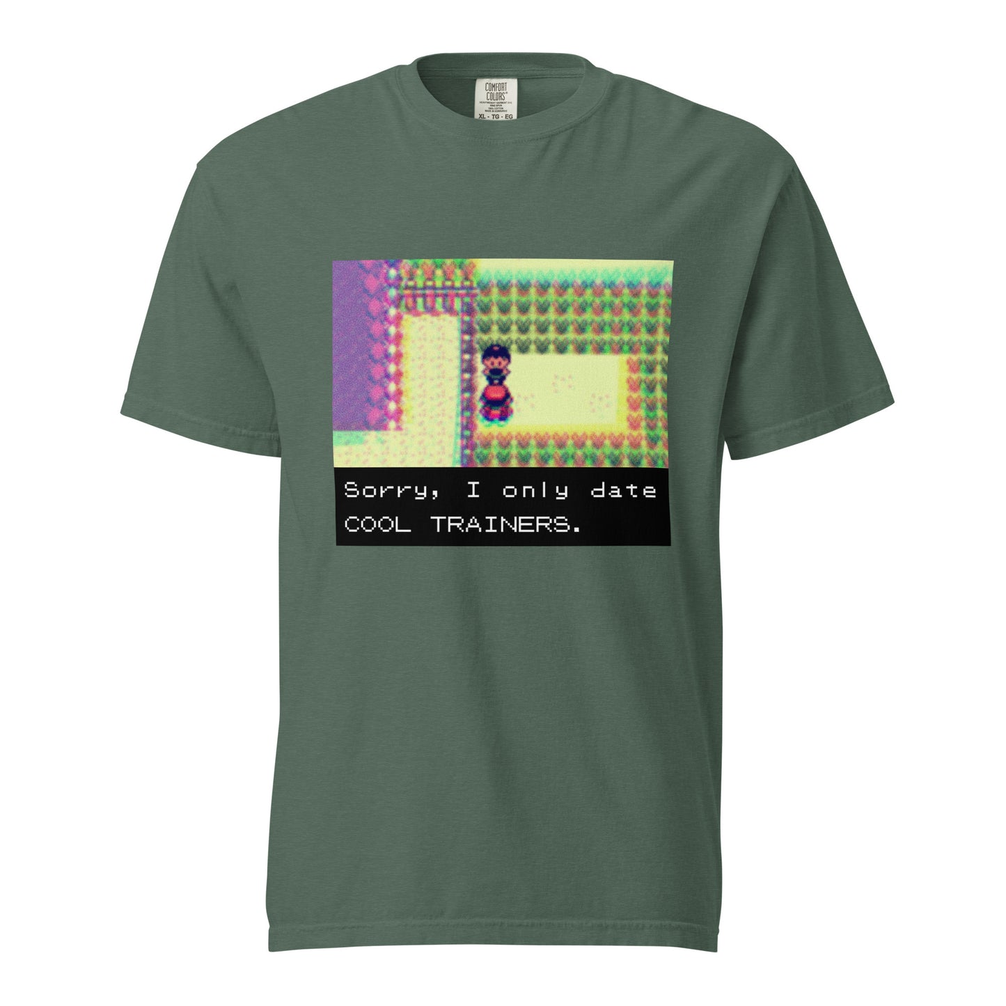 Sorry I Only Date Cool Trainers — Unisex garment-dyed heavyweight t-shirt