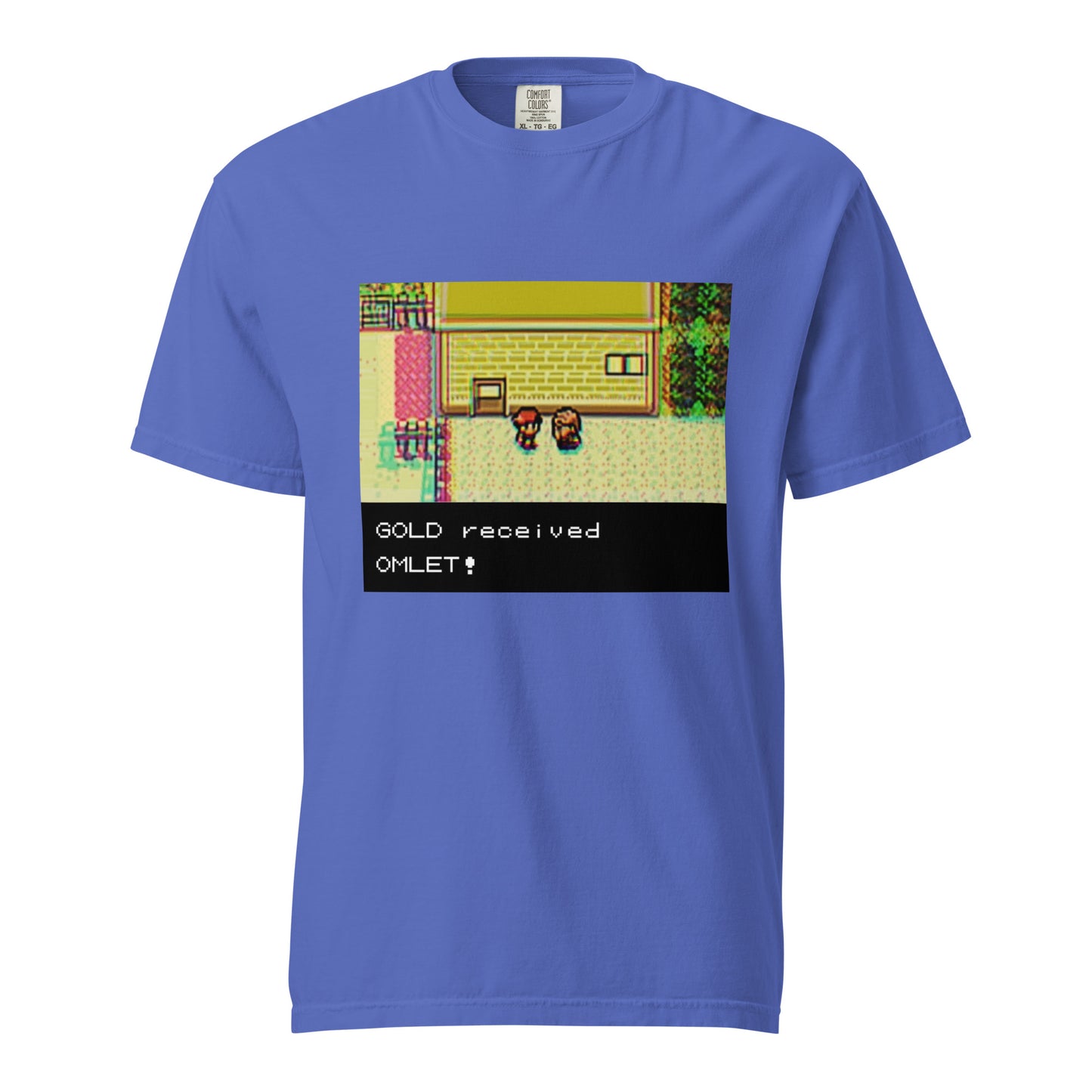 Gold Received Omlet! - Unisex garment-dyed heavyweight t-shirt