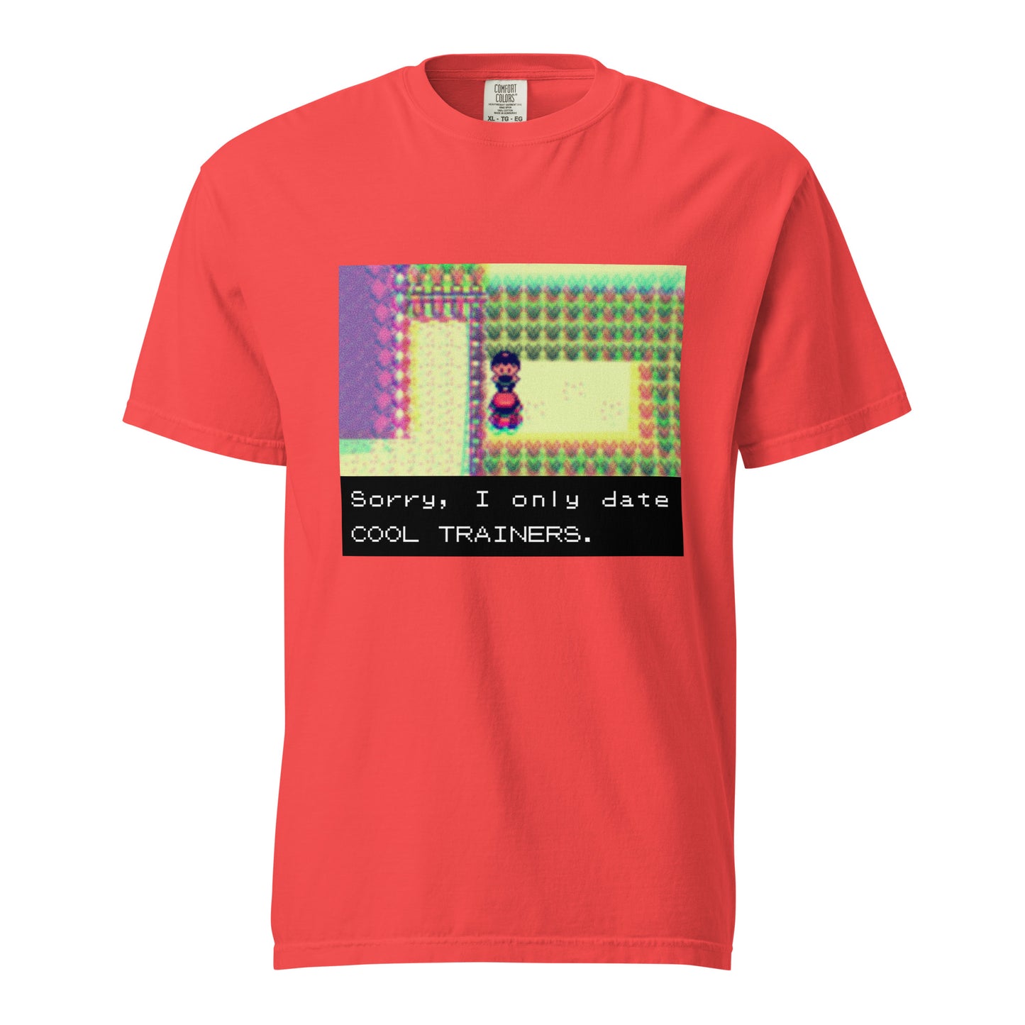 Sorry I Only Date Cool Trainers — Unisex garment-dyed heavyweight t-shirt