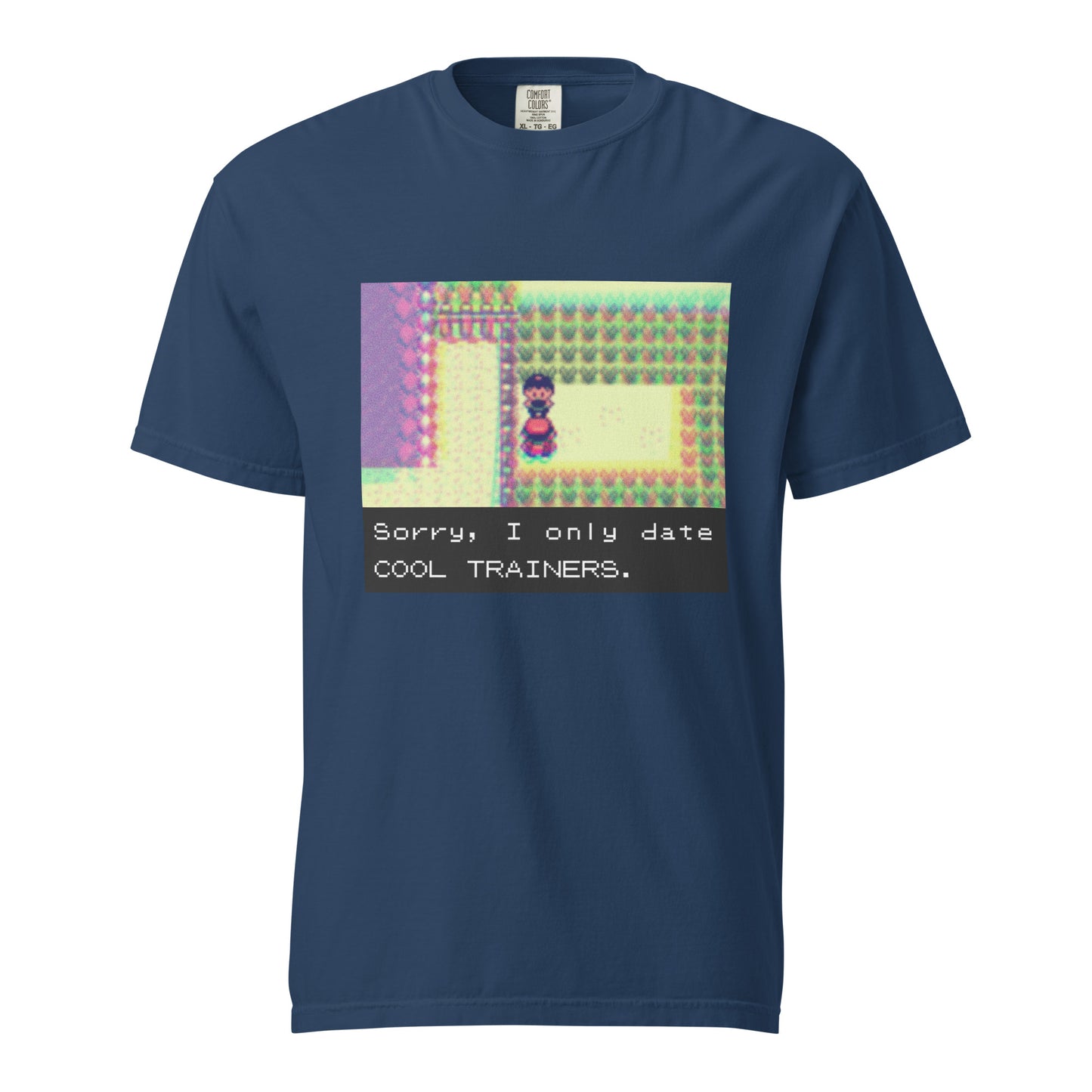 Sorry I Only Date Cool Trainers — Unisex garment-dyed heavyweight t-shirt