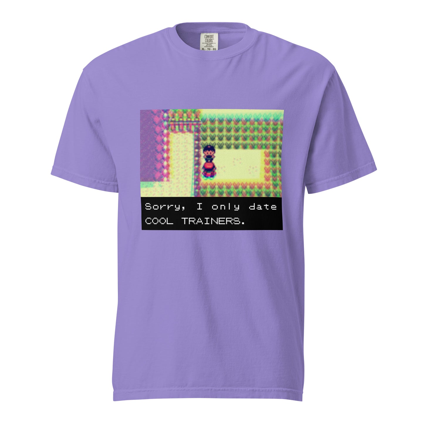 Sorry I Only Date Cool Trainers — Unisex garment-dyed heavyweight t-shirt